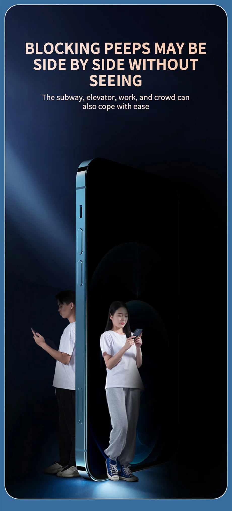 6IN1 Anti-Spy Tempered Glass For iPhone 14 13 12 11 15 Pro Max Camera Screen Protector For iPhone 11 13 12 14 15 Plus Pro Glass