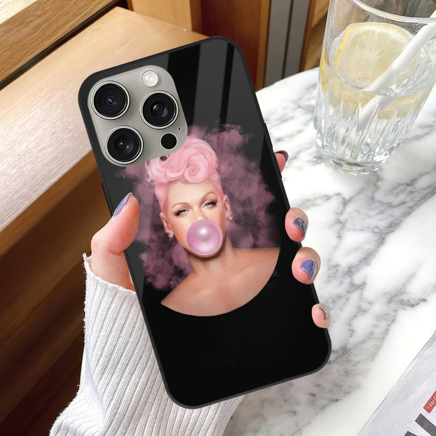 Bubblegum Tour 2023 Summer Pink P Nk P Nk Carnival 1 Phone Cases For Iphone 11 12 13 14 15 16 Pro Max Plus Tempered Glass Cover